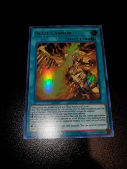 Yugioh Blaze Cannon UR 1st Ed. LED7-EN005 Near Mint - Image 2