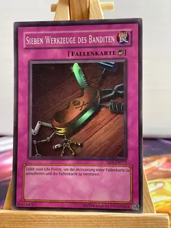 Sieben Werkzeuge Des Banditen DB2-DE075 Super Rare Deutsch NM YUGIOH - Image 1
