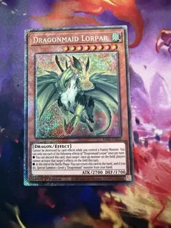 YU-GI-OH! - Dragonmaid Lorpar - RA03-EN022 - 1.Auflage - Platinum Secret Rare - Image 1