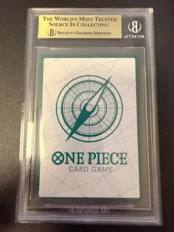ONE PIECE DON!! CARD Nami [Gold Foil] PRB-02 BECKETT 9.5 BGS POP 1 - Image 2