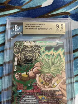 Dragon Ball card Broly, the Supreme Berserker BT6-074 SPR BGS 9.5 DBS Masters - Image 2