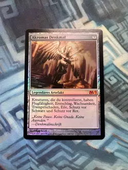 MTG Foil German Akroma's Memorial NM Unplayed Core Set 2013 M13 Akromas Denkmal - Image 1