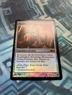 MTG Foil German Akroma's Memorial NM Unplayed Core Set 2013 M13 Akromas Denkmal - Image 2