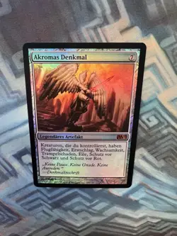 MTG Foil German Akroma's Memorial NM Unplayed Core Set 2013 M13 Akromas Denkmal - Image 3