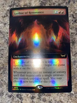 Leyline of Resonance (Extended Art) Duskmourn: House of Horror Foil - Image 1
