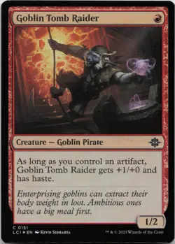 Goblin Tomb Raider - FOIL - C The Lost Caverns of Ixalan 151 - MTG - Image 1