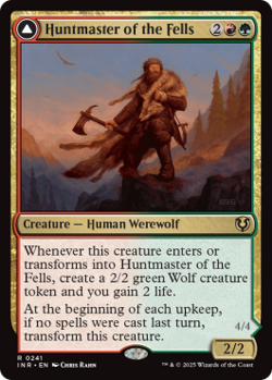 Magic MTG - Maitre-chasseur de la lande / Ravageur de la lande - MINT/NMINT - FR - Image 1