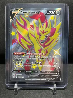 Zamazenta V SWSH293 Holo Black Star Promo Pokemon 2023 Sword & Shield NM - Image 1