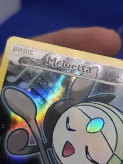 Pokemon XY Promo Meloetta XY120 Black Star Promo Holo LP/MP - Image 5