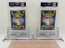PSA10 Growlithe Arcanine Master Ball reverse holo Pokemon card 151 fast ship - Image 2