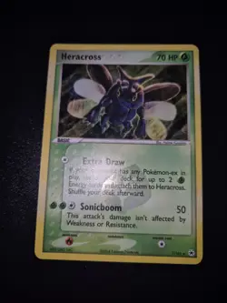 Pokemon - Heracross 007/101 Holo Reverse Ex Hidden Legends - ENG Vintage - NM - Image 1
