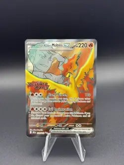 TEAM ROCKET'S MOLTRES ex - Pokemon: Destined Rivals - Ultra Rare 208/182 - NM - Image 1