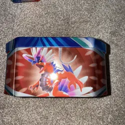 1x EMPTY Koraidon Paldea Legends Tin for Storage - Pokemon TCG - Image 4