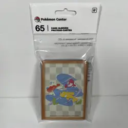 NEW Pokemon Center Exclusive TCG: Tatsugiri Card Sleeves (65 Sleeves) Sealed - Image 1