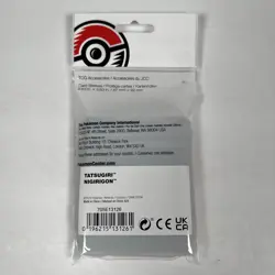 NEW Pokemon Center Exclusive TCG: Tatsugiri Card Sleeves (65 Sleeves) Sealed - Image 3