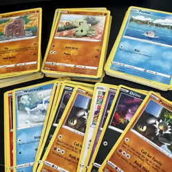 95× Pokemon TCG Darkness Ablaze Bulk Lot - Common & Uncommon Cards - Image 3