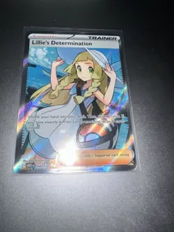 Lillie's Determination - 169/132 Mega Evolution Ultra Rare Pokemon Card - Image 2