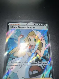 Lillie's Determination - 169/132 Mega Evolution Ultra Rare Pokemon Card - Image 4