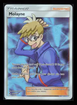 Molayne (Full Art) 212/214 Ultra Rare SM - Unbroken Bonds Pokemon Card - Image 1