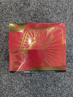 🎄 Sealed - Pokemon TCG Koraidon 🐉 Scarlet & Violet Elite Trainer Box ETB 🔥 - Image 1