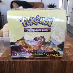Pokemon Sword & Shield Darkness Ablaze Booster Box Sealed - Image 1