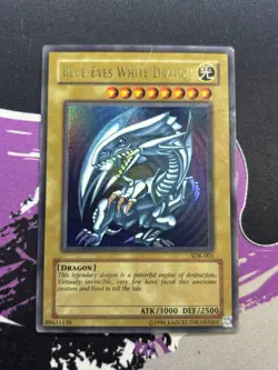 Yugioh Blue-Eyes White Dragon SDK-001 Ultra Rare Unlimited MP - Image 1