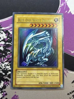 Yugioh Blue-Eyes White Dragon SDK-001 Ultra Rare Unlimited MP - Image 5