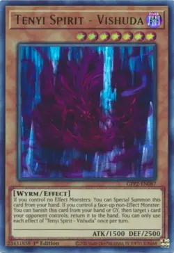 Yugioh! Tenyi Spirit - Vishuda - GFP2-EN087 - Ultra Rare - 1st Edition Near Mint - Image 1