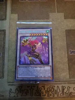 YUGIOH CYBER SLASH HARPIE LADY BLC1-EN010 SECRET LIMITED ED SEALED - Image 1
