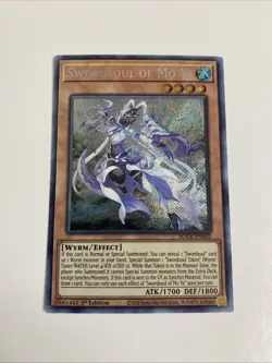 Yugioh - Swordsoul of Mo Ye BODE-EN003 1st Edition SECRET NM X1 - Image 1