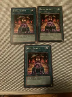 Yugioh- 3X Royal Tribute - Common - Unlimited - PGD-091 - MP-LP - Image 1
