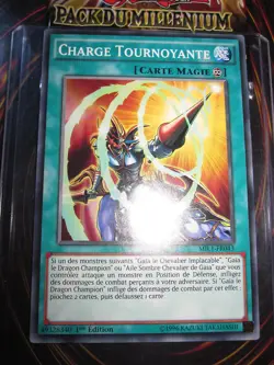 YU-GI-OH! COM CHARGE TOURNOYANTE MIL1-FR043 FRANCAIS EDITION 1 NEUF MINT - Image 1