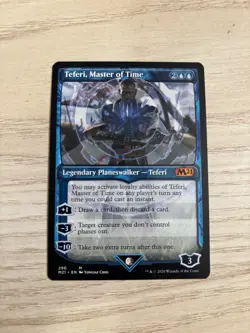 TEFERI, MASTER OF TIME showcase (290) - M21/Core Set 2021 NM English MTG Card - Image 1
