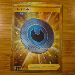 Dark Patch 216/196 Lost Origin Rainbow Rare Full Art Pokemon Card - Image 1