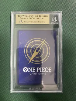 Trafalgar Law Japanese Promo ST03-008 One Piece TCG Card Graded BGS 9.5 - Image 2