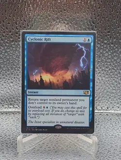 1x Cyclonic Rift Commander 2014 Regular 104 / 337 LP MTG Card - Image 1