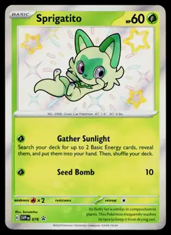 Sprigatito 076 SV: Scarlet & Violet Promo Cards Promo - Image 1