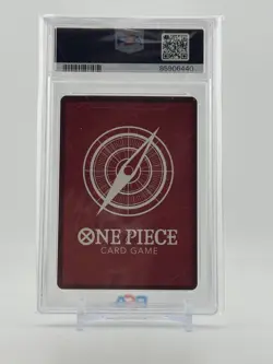 One Piece Card Game Romance Dawn Crocodile Parallel Alt Art OP01-062 PSA 10 - Image 2