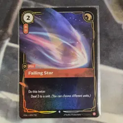 Riftbound Falling Star Card Origins OGN 029/298 League Of Legends English - Image 1