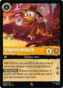 ~ Scrooge McDuck - Cavern Prospector ~ NM ~ Whispers in the Well ~ - Image 1