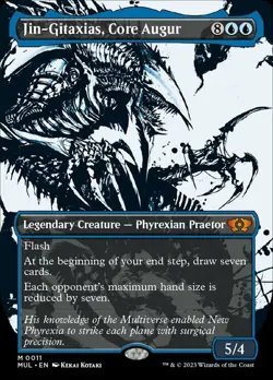 Jin-Gitaxias, Core Augur - Multiverse Legends NM, English MTG March of the Machi - Image 1