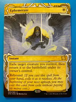 MTG 1x FOIL ETCHED Ephemerate # 5 Strixhaven: Mystical Archive Magic the x1 NM - Image 1