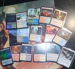 MTG Random Land And Other Useful Lot - Image 3
