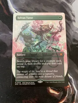 Sylvan Tutor (Borderless) Special Guests Regular M0059 Bloomburrow - Image 1