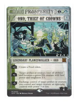 MTG - Oko, Thief of Crowns - Normal - OTJ: Breaking News - NM - Image 1