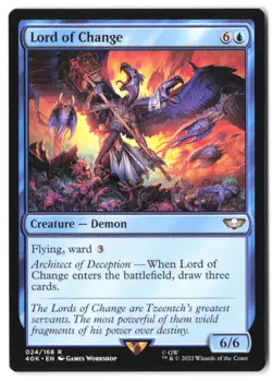 Lord of Change 24 MTG 40K NM - Image 1