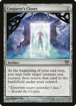 Conjurer's Closet | Lightly Played LP Avacyn Restored Rare Magic MtG - Image 1