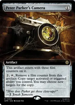 NM - Peter Parker's Camera (Extended Art) R Marvel's Spider-Man 280 - Image 1