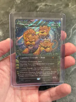 Questing Beast Halo Foil, An Encyclopedia of Magic Secret Lair (44) - Image 1