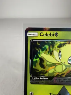 Pokemon TCG Celebi Prism Star 19/214 Sun & Moon Lost Thunder Holo Rare - Image 3